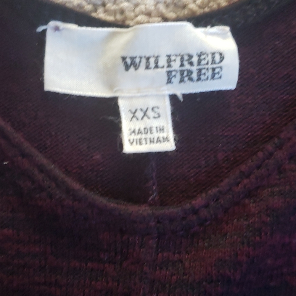 Wilfred Free Rosa Dress / Dark Marl Purple XXS - Picture 3 of 7